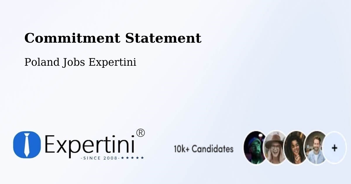 Corporate Commitment – Kawęczyn - Poland Jobs Expertini