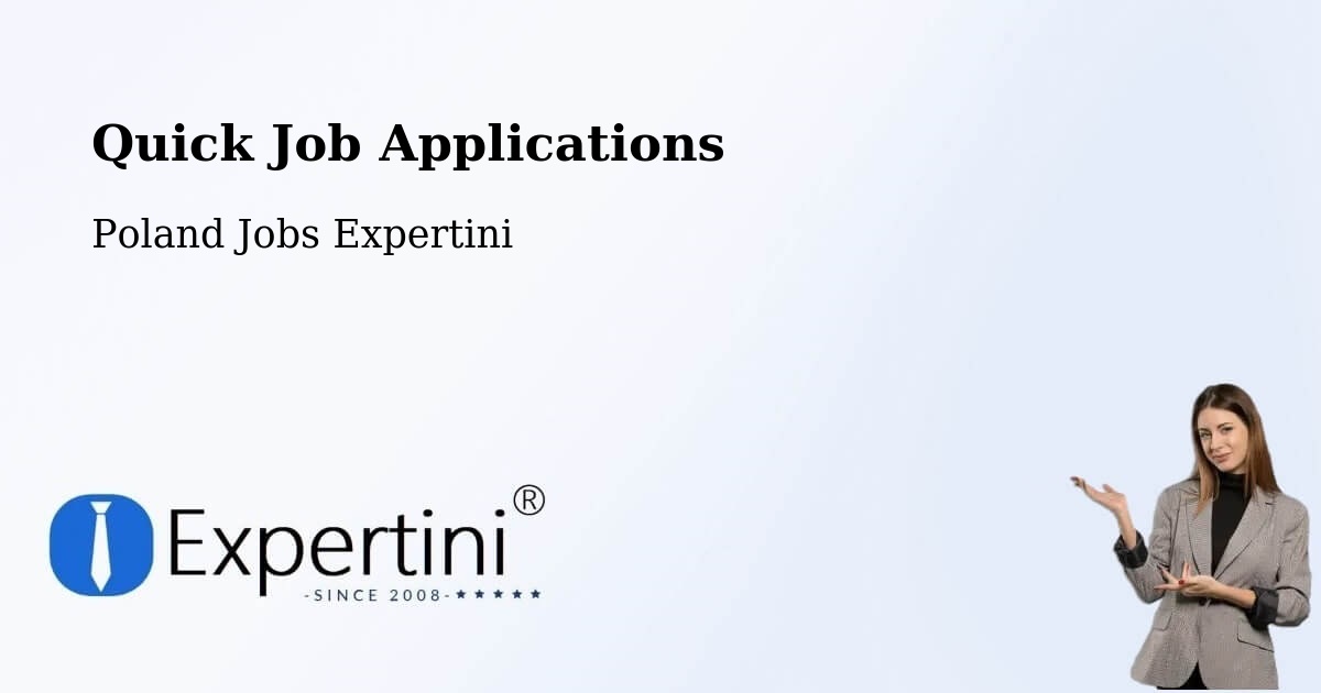 Quick Apply Feature – Kawęczyn - Poland Jobs Expertini